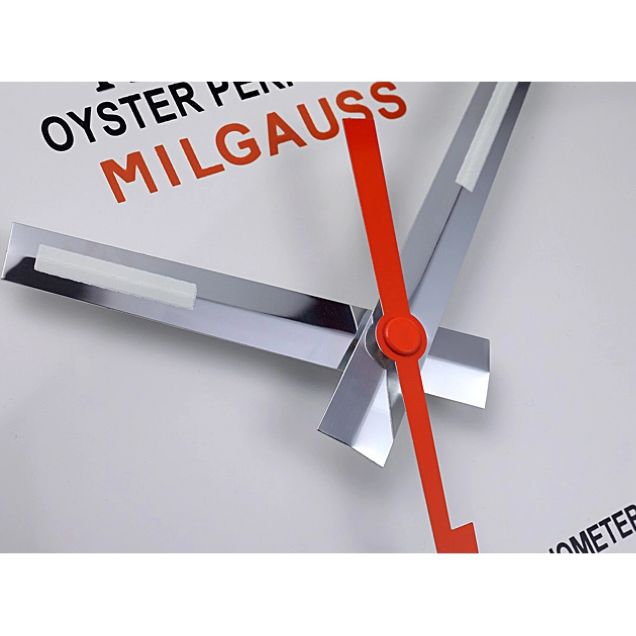 Aaa replica watch Milgauss Silver Wall Clock 621910 Rolex 0716